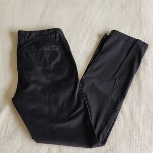 Guess Women's Black Straight Leg Chinos